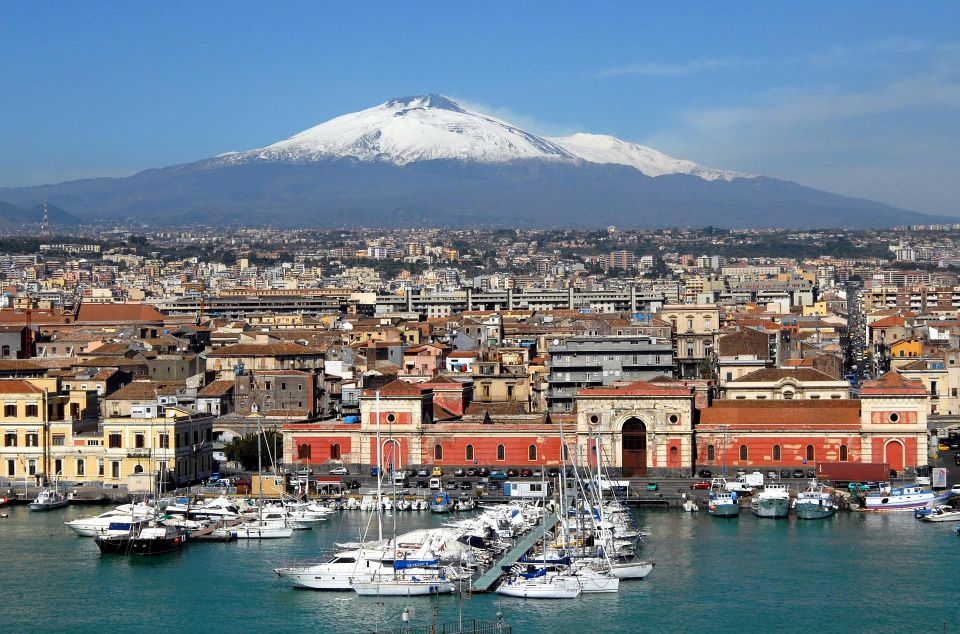From Catania: Aci Castello Sailing Boat Trip With Aperitif - Panoramic Views