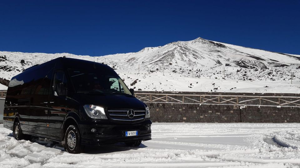 From Catania: Etna, Taormina, Isola Bella Audio-Guided Tour - Key Points