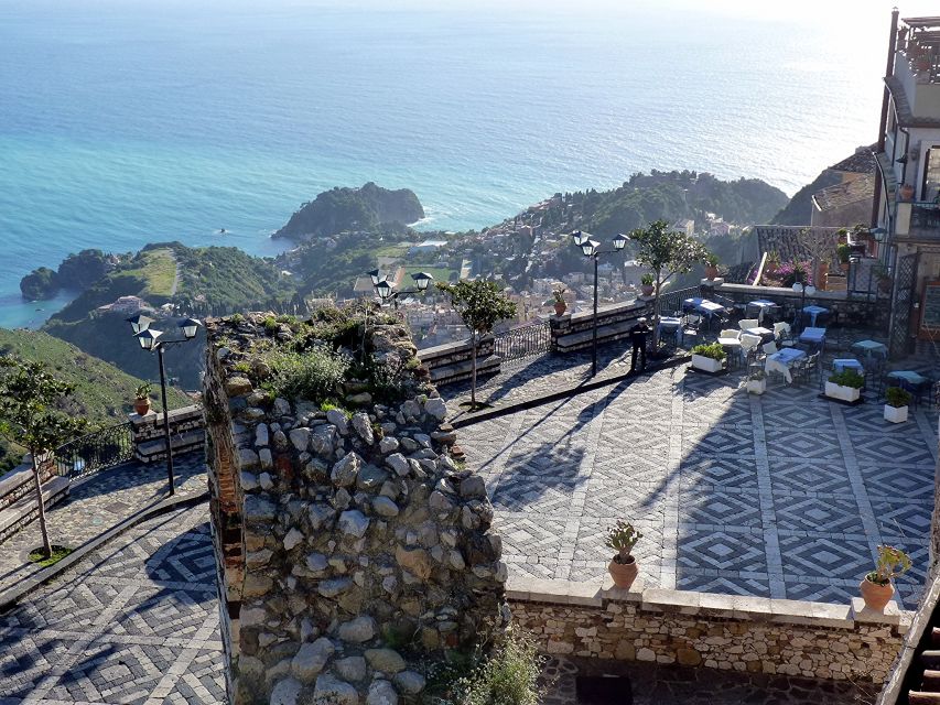 From Catania: Giardini Naxos, Taormina, and Castelmola Tour - Tour Overview