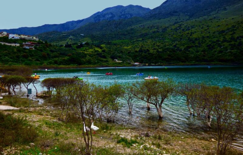 From Chania: Rethymno & Lake Kournas Private Tour - Discovering Lake Kournas