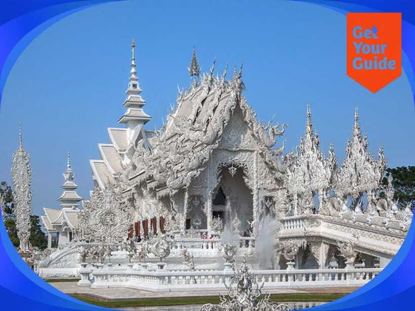 From Chiang Rai: Chiang Rai 1DAY Tour With Driver - Blue Temple (Wat Rong Seur Ten)