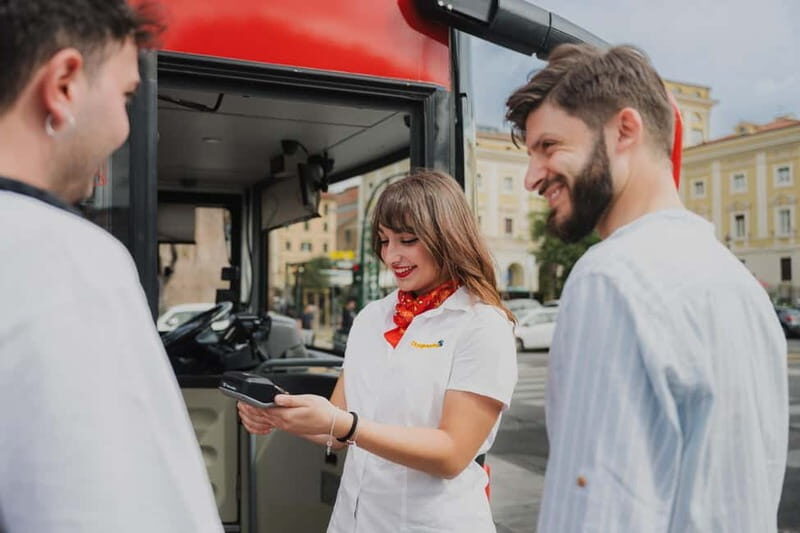 From Civitavecchia: Hop-On Hop-Off Rome Tour & Bus Transfer - The Route and Stops