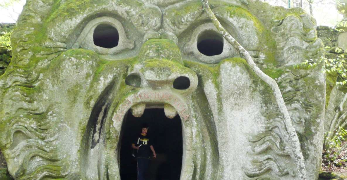 From Civitavecchia: the Dying City and Monster Park Tour - Key Points