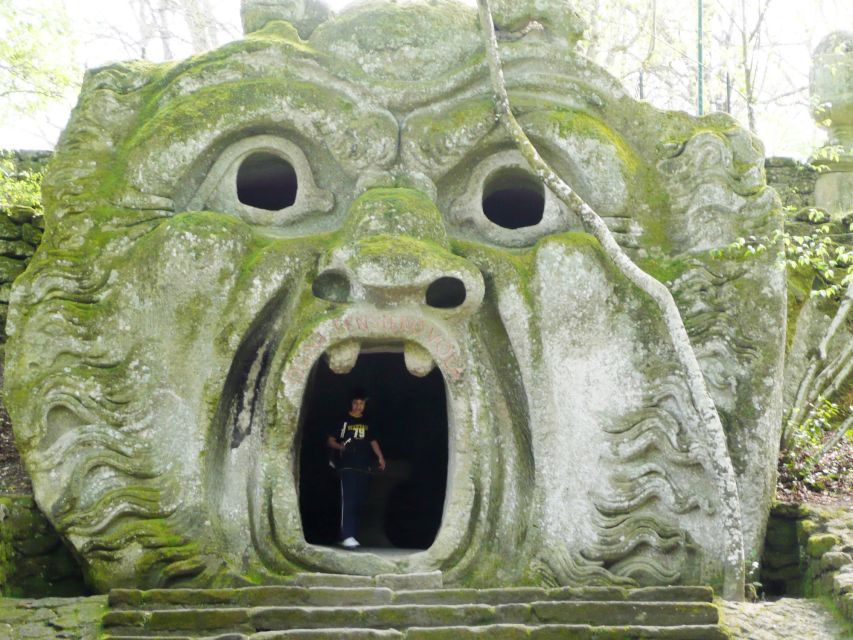 From Civitavecchia: the Dying City and Monster Park Tour - Sacred Wood of Bomarzo