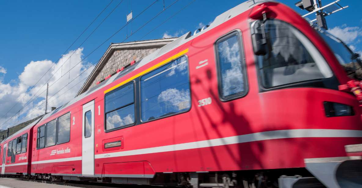 From Colico Railway Station: Bernina Train Ticket - Pricing Details