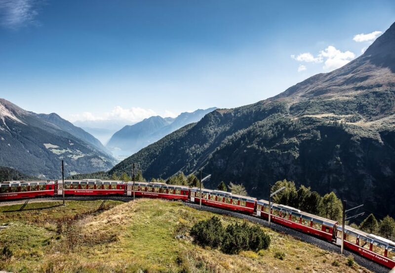 From Como: St. Moritz and Tirano Trip With Bernina Express - Scenic Drive Along Lake Como