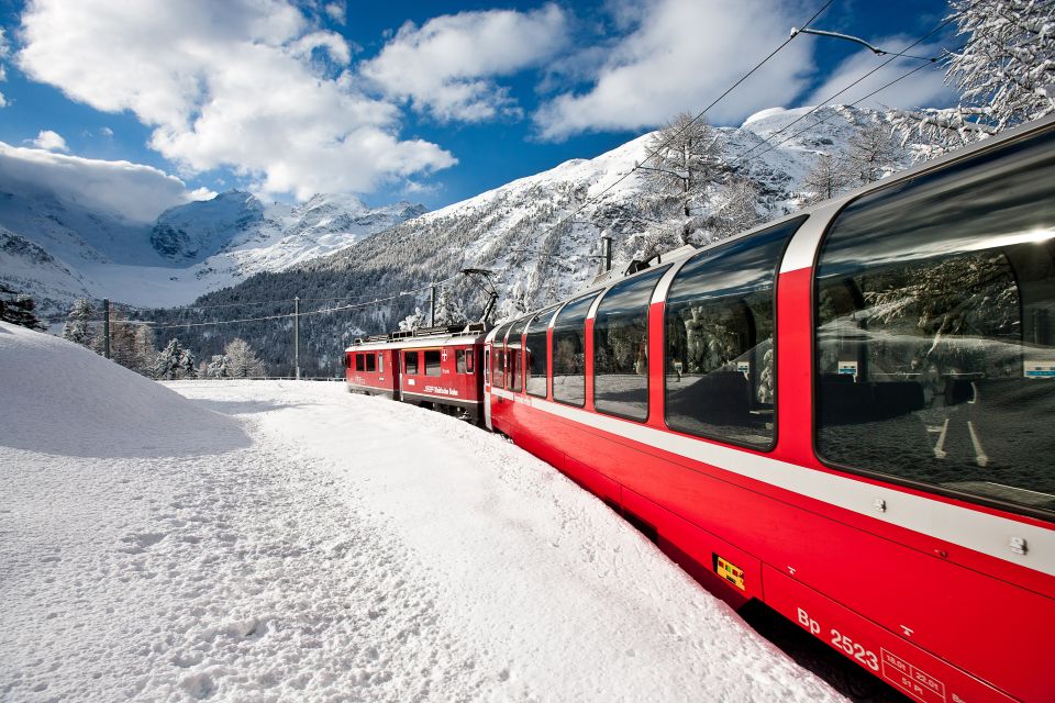 From Como: St. Moritz and Tirano Trip With Bernina Express - Transportation Details