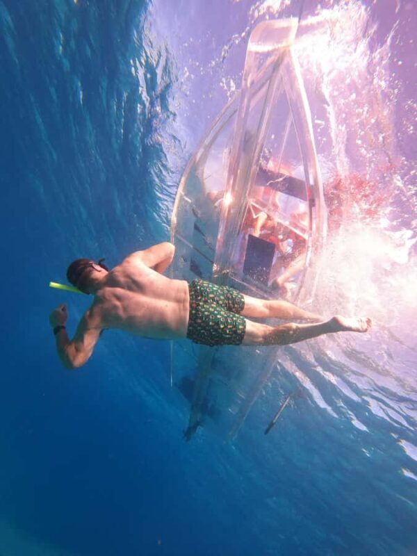 From Cozumel: Invisible Boat tour with Snorkeling - Key Points