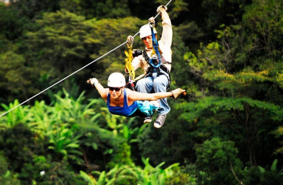 From Cusco: Inca Jungle 3 Days - Rafting in Santa Maria