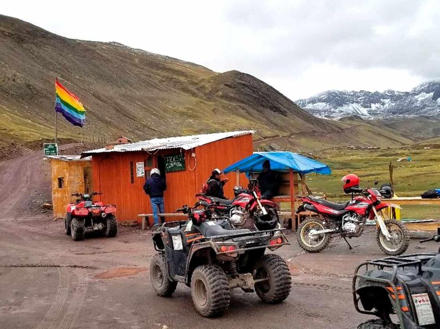 From Cuzco: Rainbow Mountain in ATV Quad Bikes + Food - Inclusions and Requirements