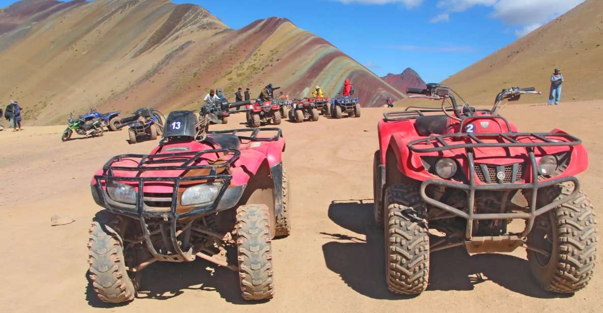 From Cuzco: Rainbow Mountain in ATV Quad Bikes + Food - Sustainable Tourism Impact