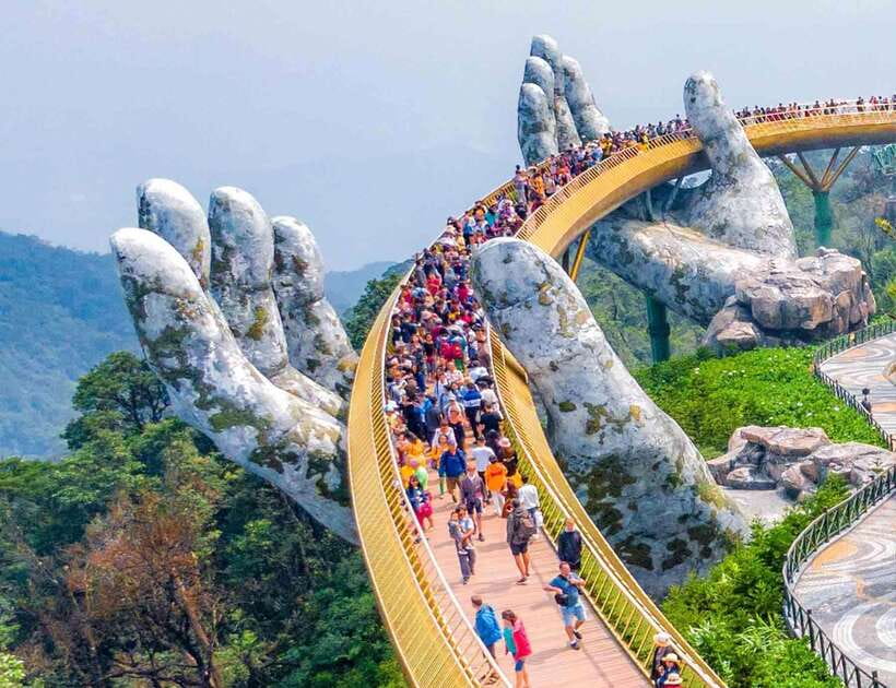 From Da Nang or Chan May Port: Golden Bridge Ba Na Hills - Itinerary