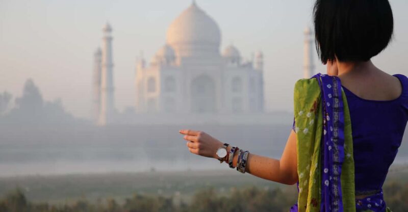 From Delhi: Sunrise Tour to Agra Treasures With Car - Agra Fort Exploration