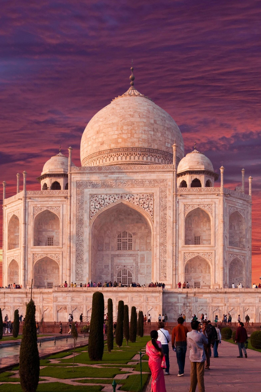 From Delhi: Taj Mahal Sunrise & Agra Day Trip With Car - Itinerary Highlights
