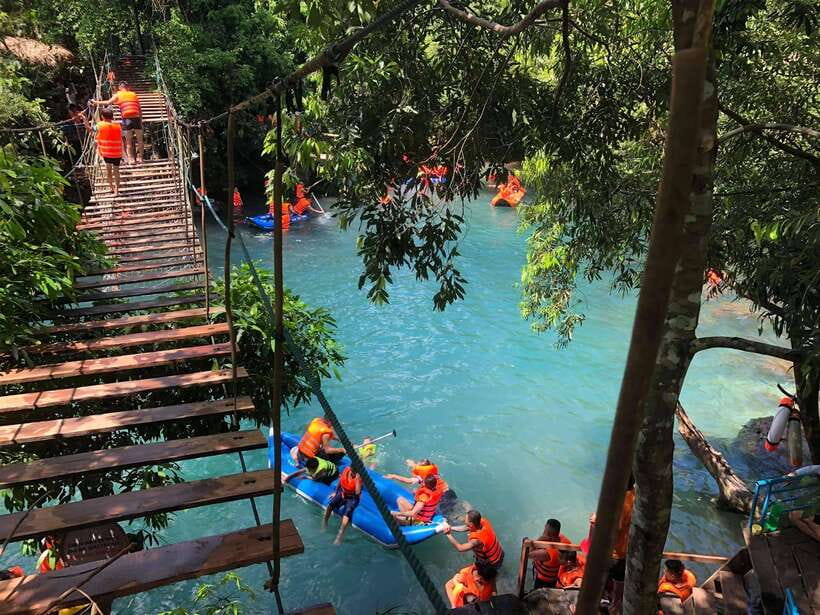 From Dong Hoi: Paradise and Dark Caves Day Trip - Adventure Activities in Dark Cave