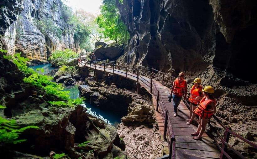 From Dong Hoi: Paradise and Phong Nha Caves Guided Tour - Itinerary Details