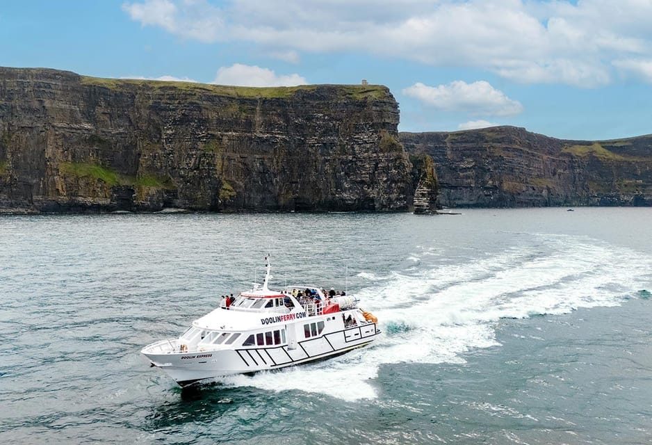 From Doolin: Cliffs of Moher Boat Tour - An Authentic Sea-Level View of the Cliffs of Moher