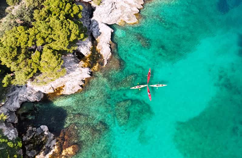 From Dubrovnik: Elaphiti Islands Kayaking and Cycling Tour - Itinerary and Activities