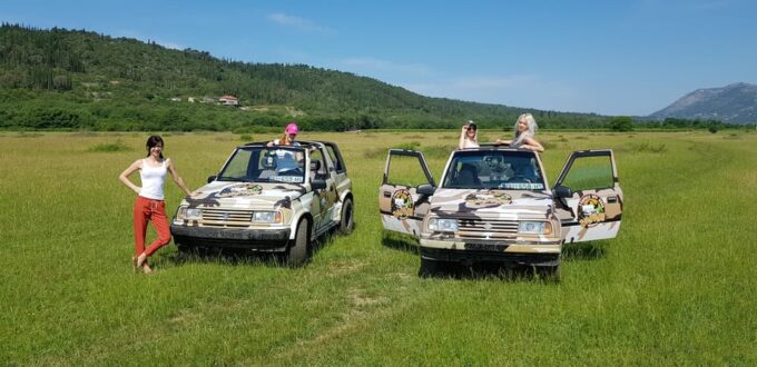 FROM Dubrovnik-Konavle Valley Offroad Jeep Safari With Lunch - Self-Drive Option Details