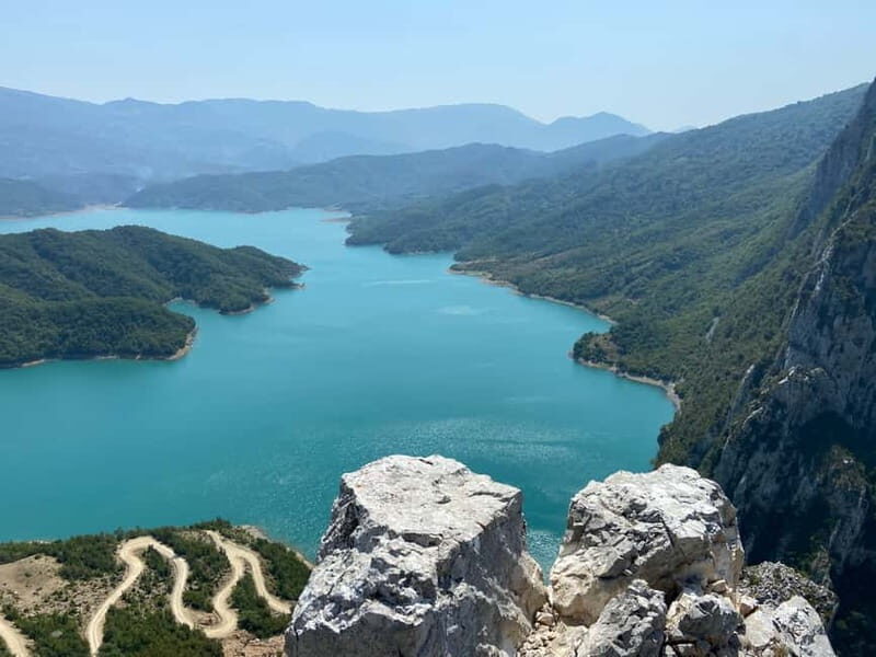 From Durres/Golem: Bovilla lake view with hiking - Day trip - Key Points