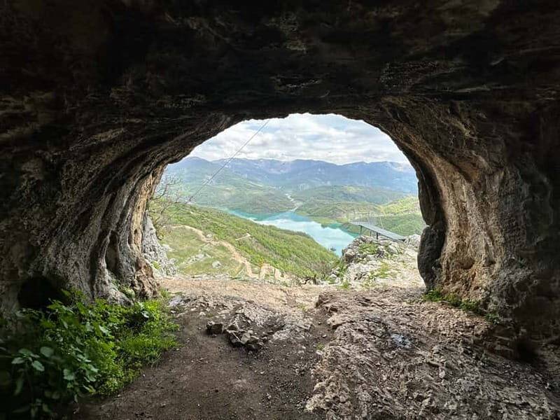 From Durres/Golem: Bovilla lake view with hiking - Day trip - The Journey in Context