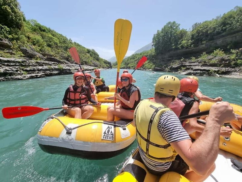 From Durrës Golem: Vjosa Rafting & Benja Thermal Baths Tour - FAQ