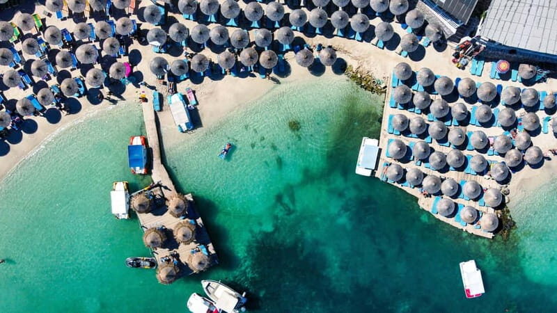 From Durres/Tirana to Ksamil, Blue Eye and Lekuresi Castle - Key Points