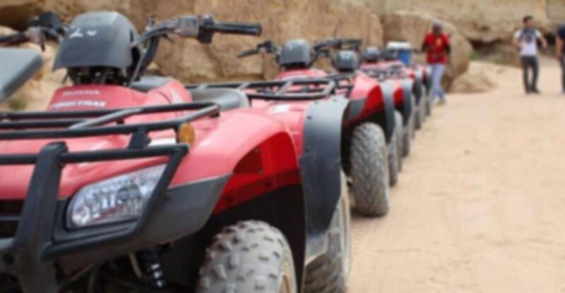 From El Gouna: Dry Canyon Quad Bike Morning Tour - Detailed Itinerary