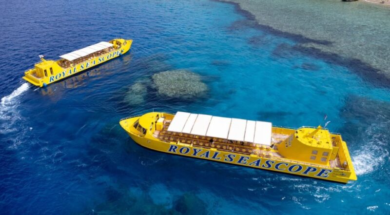 From El Gouna: Royal Seascope Submarine With Snorkel Stop - Itinerary of the Submarine Cruise