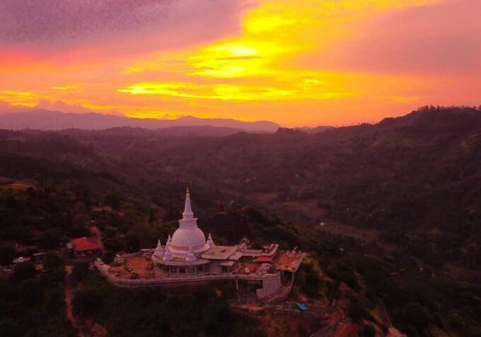 From Ella - Private TukTuk Transfer to Mahamevnawa Temple - Monastery Exploration