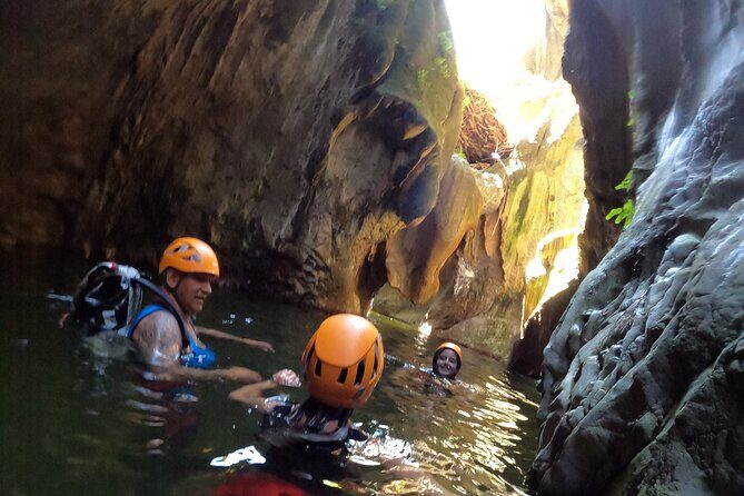 From Estepona: Guided Canyoning Tour on the Guadalmina River - The Itinerary in Detail