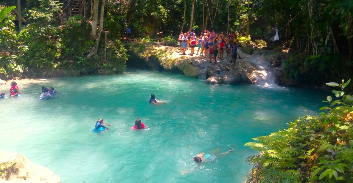 From Falmouth: Irie Blue Hole, Horseback Ride, and Swim Tour - Historic Sites and Horseback