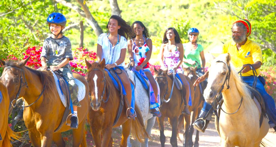 From Falmouth: Irie Blue Hole, Horseback Ride, and Swim Tour - Frequently Asked Questions