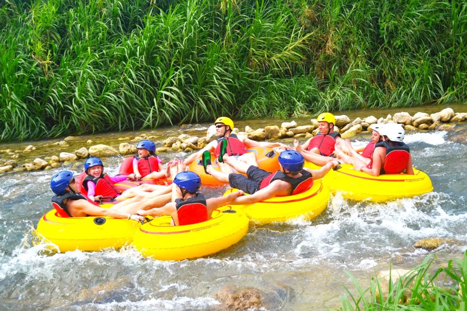 From Falmouth: Waterfalls, Blue Hole and River Tubing Tour - River Tubing Adventure