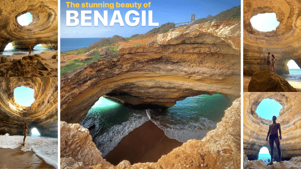 From Faro: Benagil, Marinha, 7 Valleys, and Algar Seco Tour - Algar Seco: Limestone Masterpieces and Cliff Jumping