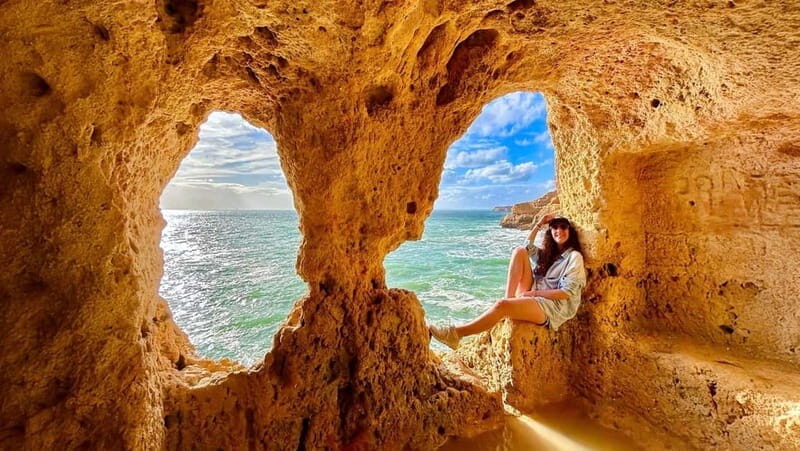 From Faro: Benagil, Marinha Beach, Algar Seco, 7 Valleys... - The Small Group Advantage