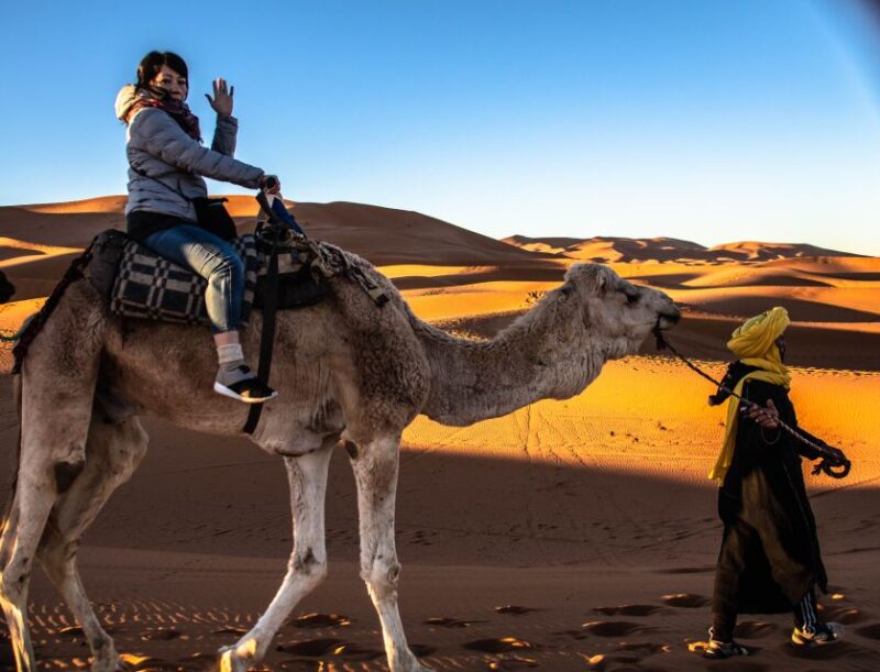From Fes: 4-Day Trip to Marrakech via Merzouga & Gorges - Getting to Merzouga