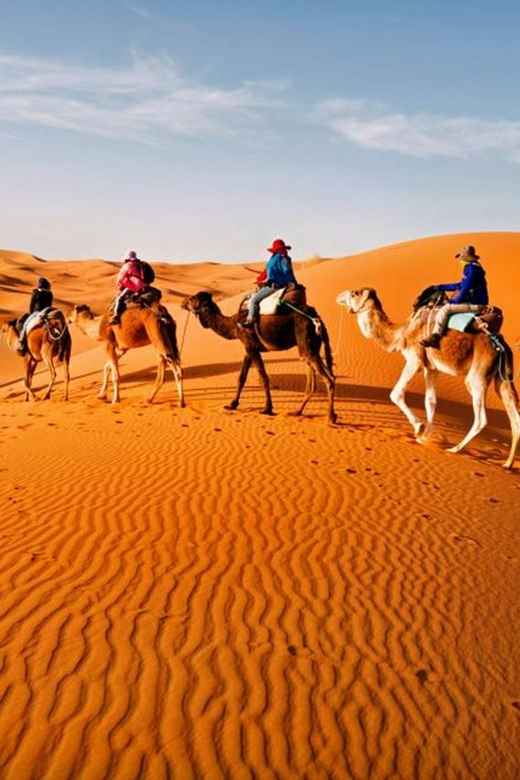From Fes: 4-Day Trip to Marrakech via Merzouga & Gorges - Inclusions and Exclusions