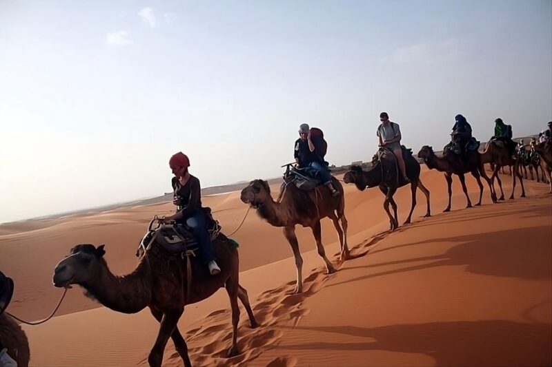 From Fès: Merzouga (1 Night), Ouarzazat (1 Night), Marrakech - Itinerary Highlights