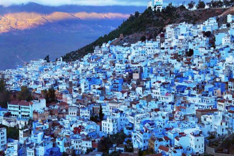 From Fes: Transfer to Tangier Passing by Chefchaouen - Explore the Blue City