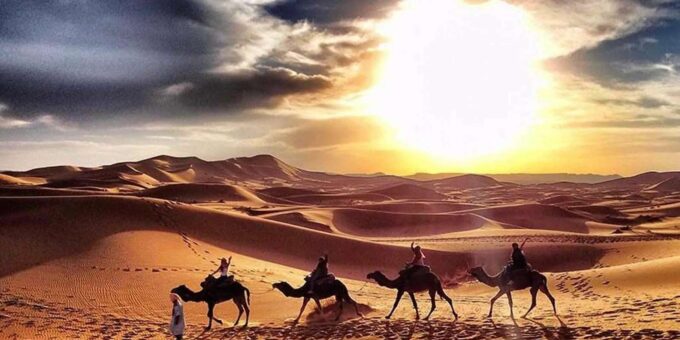 From Fez: 3-Day Excursion to the Merzouga Desert Luxury Tent - Itinerary Day 3: Marrakech Arrival