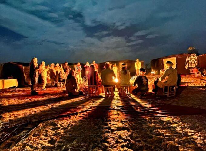 From Fez: Merzouga Desert 2-Day Trip With Desert Camp Tent - Camel Trekking and Scenic Views