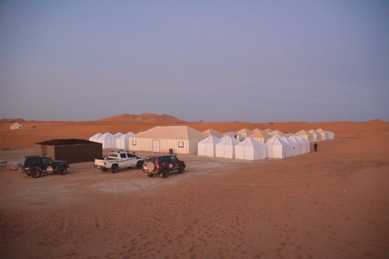 From Fez: Round-Trip Overnight Merzouga Desert Tour - Camel Trekking to Nomad Tents
