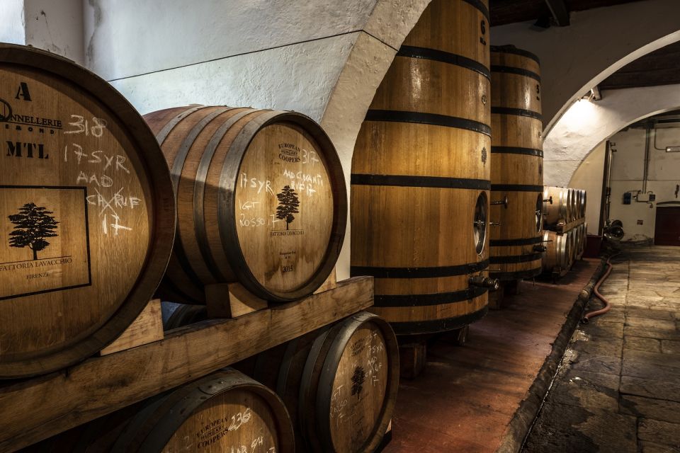 From Florence: Chianti Wine Tour at 2 Estates W/Lunch&Snacks - Included in the Tour