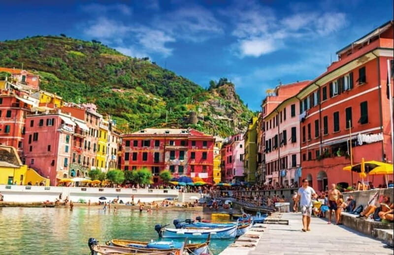From Florence: Cinque Terre & Portovenere Day Trip - Vernazza: A Vibrant Harbor Town