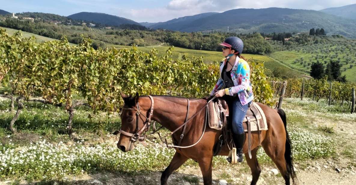 From Florence: Horse Ride and Wine Tour at Estate With Lunch - Language and Location