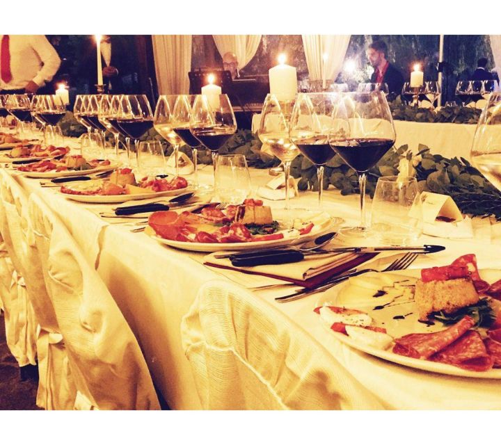From Florence: Outdoor Wine Dining in San Gimignano Winery - Itinerary and Duration