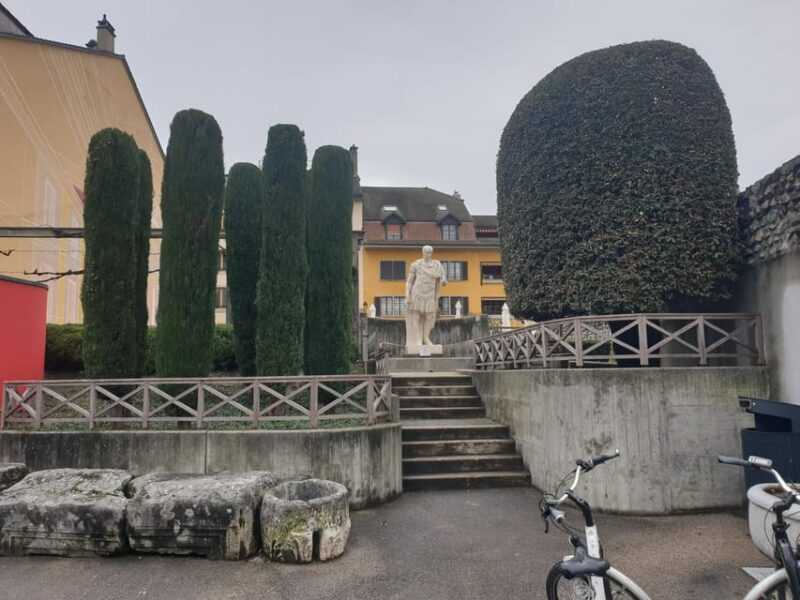 From Geneva Nyon Prangins Castle Garden Restaurant By E-Bike - Visiting Prangins Castle, Swiss National Museum, and Sunken Kitchen Garden