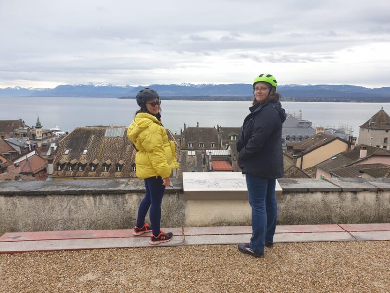 From Geneva Nyon Prangins Castle Garden Restaurant By E-Bike - Dining at the Cafés Panoramic Terrace