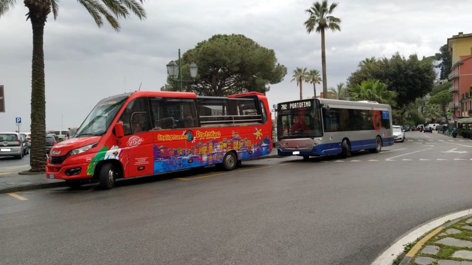 From Genova: Portofino Return Transfer by Open-Top Bus - Participant Information